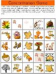 Free Fall /Autumn Worksheets and Theme Printables for Classroom or Homeschool Use